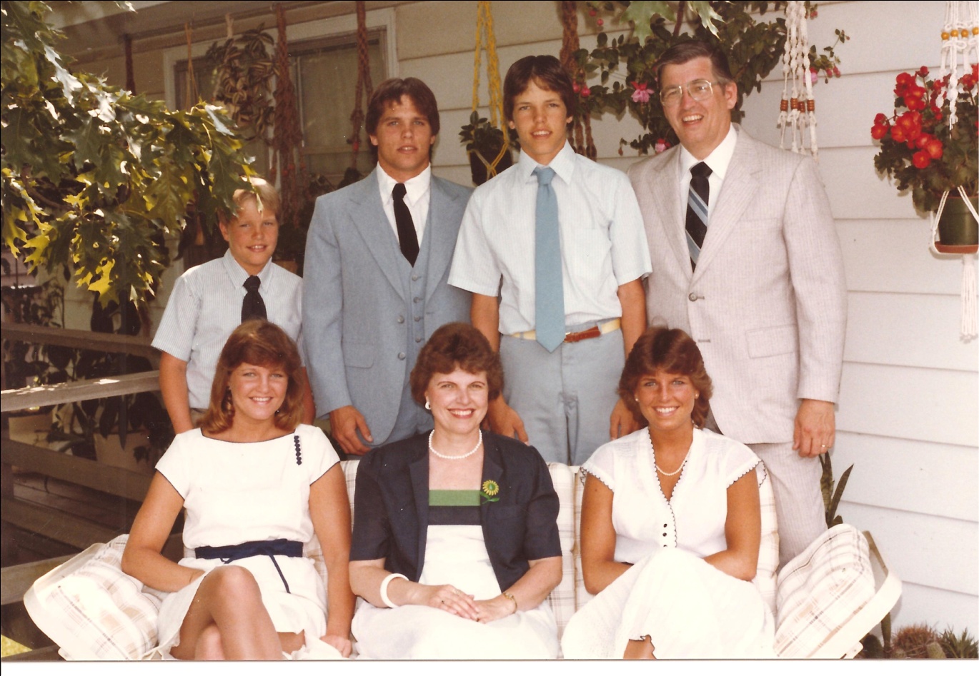 Don and Jan with their five children
