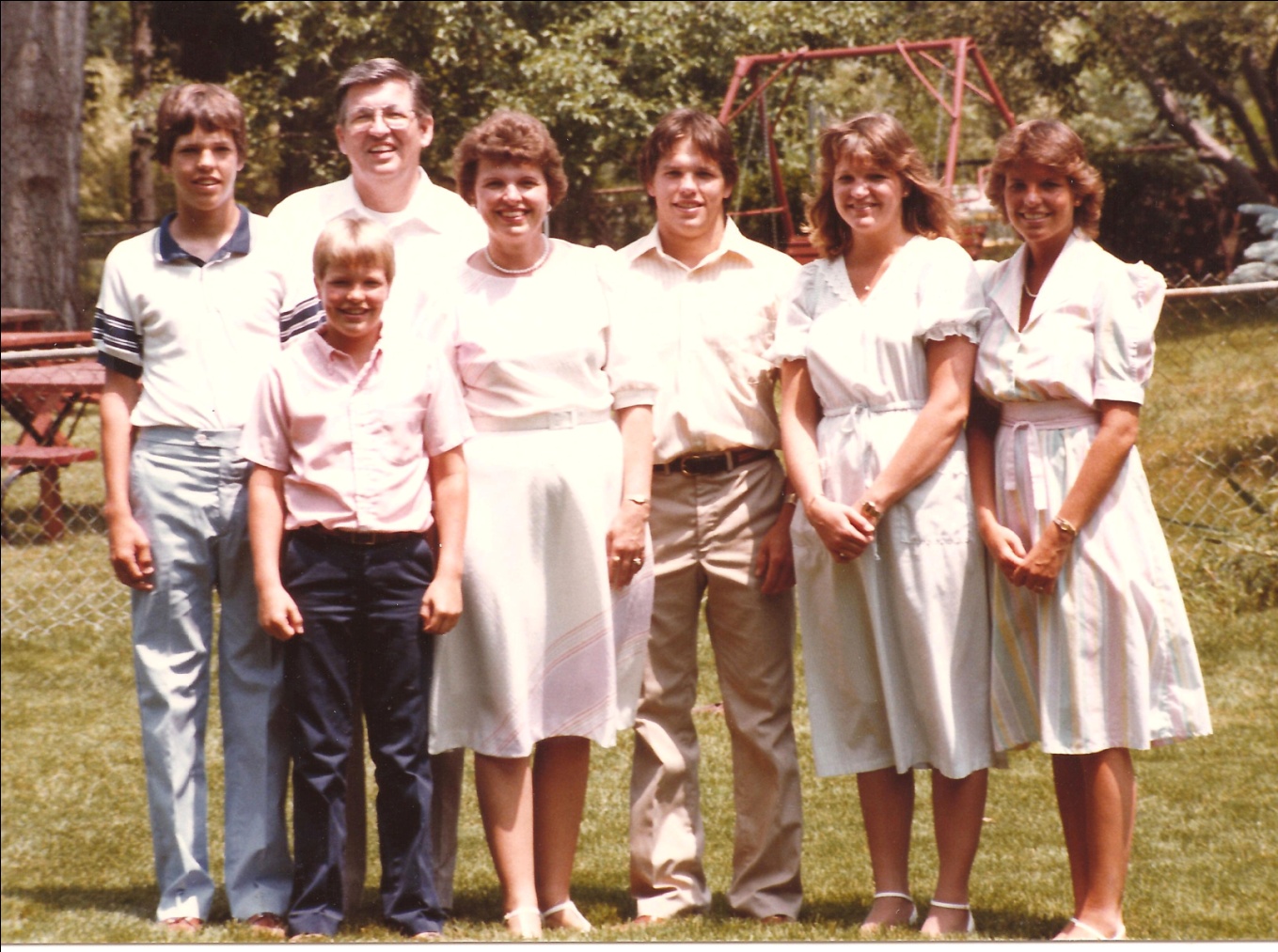 Don and Jan with their five children